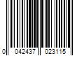 Barcode Image for UPC code 0042437023115