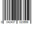 Barcode Image for UPC code 0042437023559