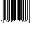 Barcode Image for UPC code 0042437518000