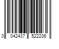 Barcode Image for UPC code 0042437522236