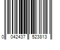 Barcode Image for UPC code 0042437523813