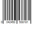 Barcode Image for UPC code 0042453538181