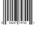 Barcode Image for UPC code 004247747001