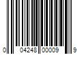 Barcode Image for UPC code 004248000099