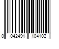 Barcode Image for UPC code 0042491104102