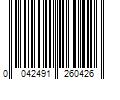 Barcode Image for UPC code 0042491260426