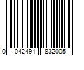 Barcode Image for UPC code 0042491832005