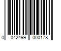 Barcode Image for UPC code 0042499000178