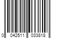 Barcode Image for UPC code 0042511033818