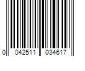 Barcode Image for UPC code 0042511034617