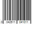 Barcode Image for UPC code 0042511041011