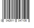 Barcode Image for UPC code 0042511047105