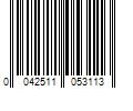 Barcode Image for UPC code 0042511053113