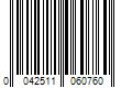 Barcode Image for UPC code 0042511060760