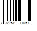 Barcode Image for UPC code 0042511111851