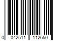 Barcode Image for UPC code 0042511112650