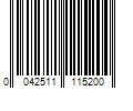 Barcode Image for UPC code 0042511115200