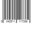 Barcode Image for UPC code 0042511117389