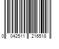 Barcode Image for UPC code 0042511216518