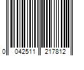 Barcode Image for UPC code 0042511217812