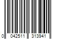 Barcode Image for UPC code 0042511313941