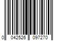 Barcode Image for UPC code 0042526097270