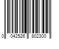 Barcode Image for UPC code 0042526802300