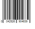 Barcode Image for UPC code 0042526904639