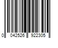 Barcode Image for UPC code 0042526922305