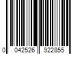 Barcode Image for UPC code 0042526922855