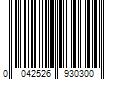 Barcode Image for UPC code 0042526930300