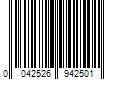 Barcode Image for UPC code 0042526942501