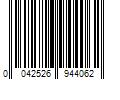 Barcode Image for UPC code 0042526944062