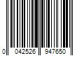 Barcode Image for UPC code 0042526947650