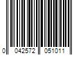 Barcode Image for UPC code 0042572051011