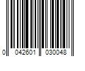 Barcode Image for UPC code 0042601030048