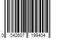 Barcode Image for UPC code 0042607199404