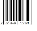 Barcode Image for UPC code 0042608470106