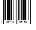 Barcode Image for UPC code 0042609011186