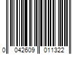 Barcode Image for UPC code 0042609011322