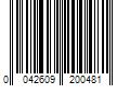 Barcode Image for UPC code 0042609200481