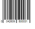 Barcode Image for UPC code 0042609500031