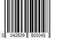 Barcode Image for UPC code 0042609500048