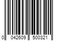 Barcode Image for UPC code 0042609500321