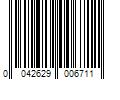 Barcode Image for UPC code 0042629006711