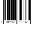 Barcode Image for UPC code 0042666107365