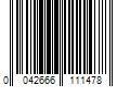 Barcode Image for UPC code 0042666111478