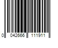 Barcode Image for UPC code 0042666111911