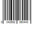 Barcode Image for UPC code 0042692060443