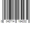 Barcode Image for UPC code 0042714184232